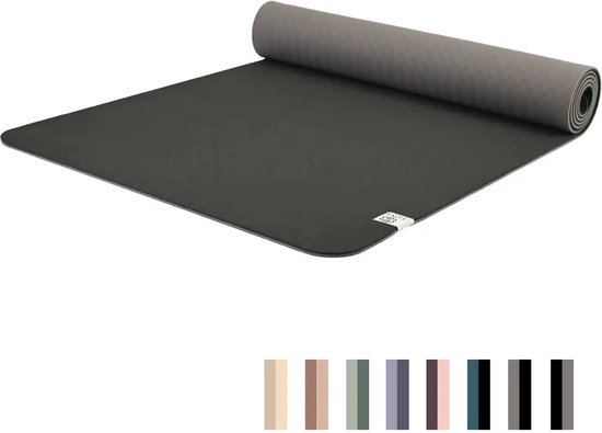 Eco Yogamat | TPE - 6mm | Beautiful Black van Avento