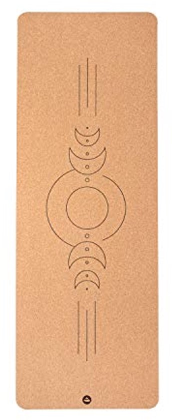 Ecologische Yogamat van Kurk 4 mm – Antislip en Ideaal voor Hot Yoga