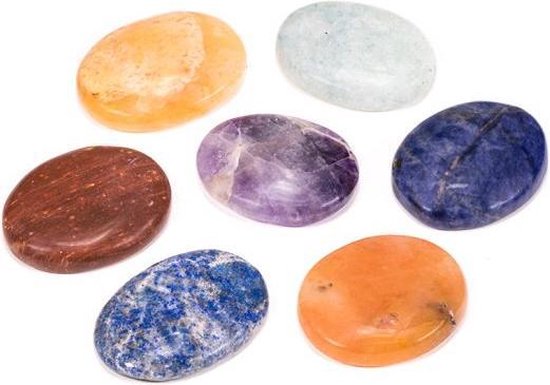 Edelstenen set 7 Chakra's