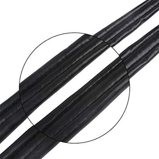 Egoods - Verstelbare schouderbanden voor accordeon, 4 kleuren, PU-leer, lederen riem, accordeonriem 16-120 bas (zwart) van Merkloos