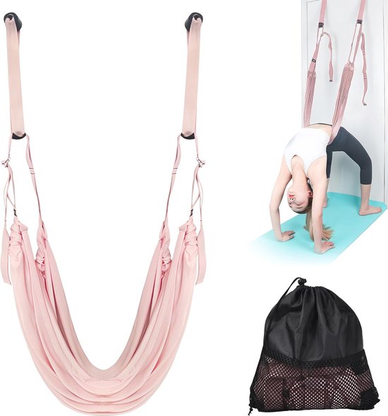 Elastische Weerstandsband voor Yoga en Fitness - Ideaal voor Krachttraining en Revalidatie van $