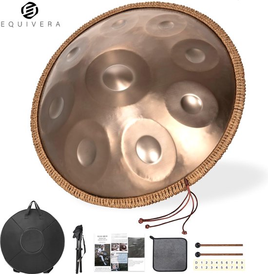 Equivera Handpan - Handpan Klankschaal - Handpan Drum - Tongue Drum van Equivera