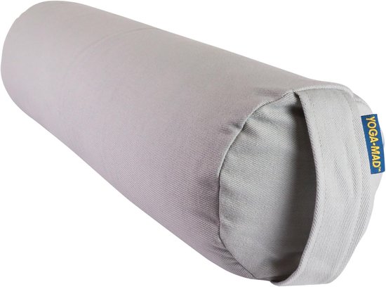 Ergonomische Yoga Bolster voor Stevige Ondersteuning - Katoenen Hoes & Boekweitvulling