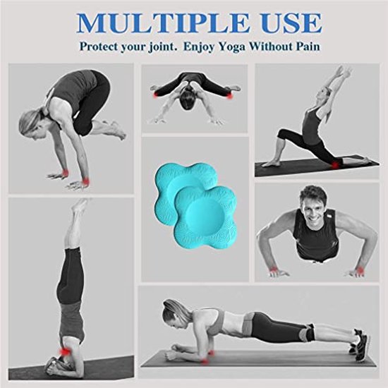 Ergonomische Yoga Kniepads - Comfortabele Ondersteuning en Stabiliteit