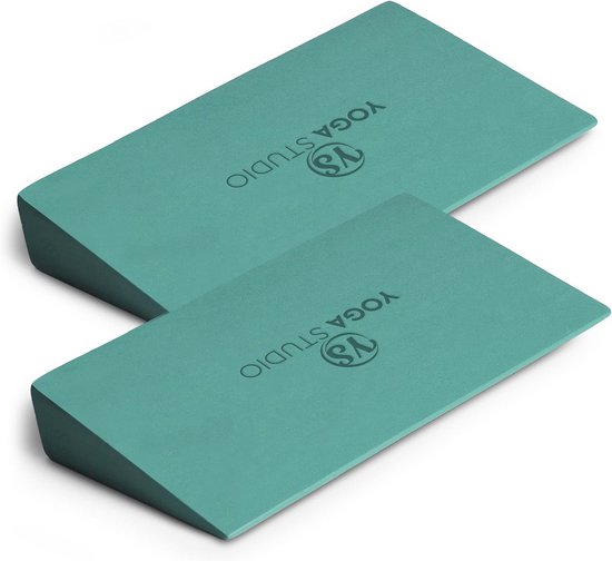 EVA Yoga Wedge Blocks - Antislip Minimalistische Yogawidgets voor Flexibiliteit en Balans | 2 Stuks