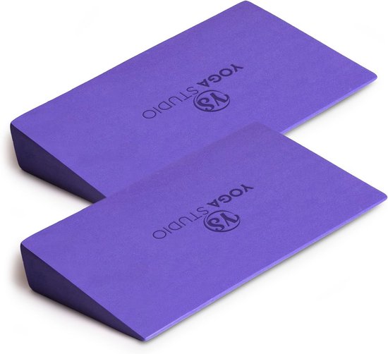 EVA Yoga Wedge Blokken - Antislip Slant Board - 2 Stuks - Lichtgewicht Yoga Accessoires