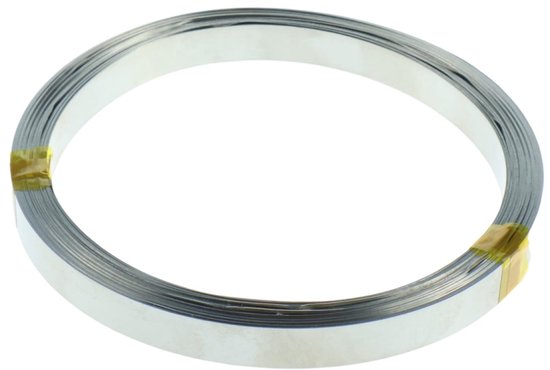 EXCITAT Nikkelstrip - 0,15x8mm zuivere nikkelplaat - geschikt voor batterijlassen, puntlasmachines - 10 meter van EXCITAT
