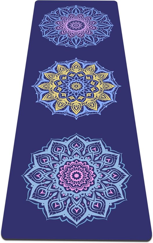 Extra Brede en Dikke Fitness- en Yogamat met Antislip Functie voor Alle Sporten van Bukayo Fitness