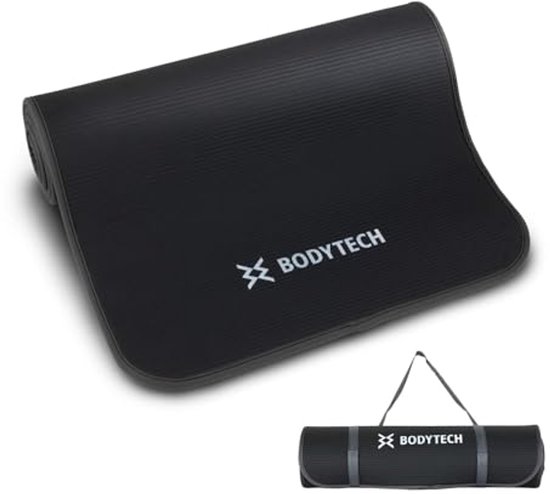 Extra Brede Yogamat met Randbescherming - 1/2 Inch Dikte voor Optimale Demping van Merkloos