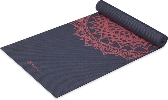 Extra Dikke Antislip Yogamat 6 mm - Omkeerbaar en Bedrukt voor Yoga en Pilates