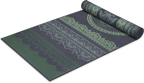 Extra dikke antislip yogamat 6 mm - omkeerbare oefenmat voor yoga en pilates