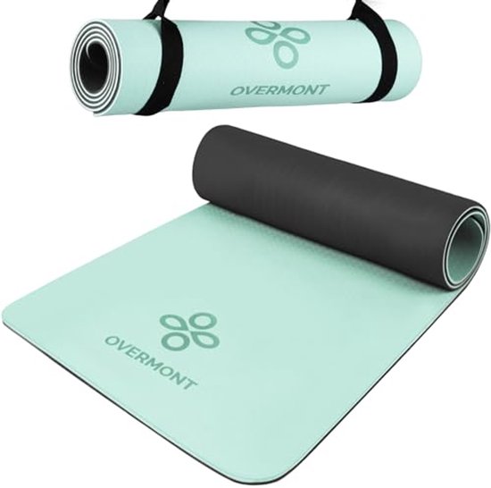 Extra Dikke Antislip Yogamat voor Fitness, Pilates en Stretching - 72 x 24 Inch van Merkloos