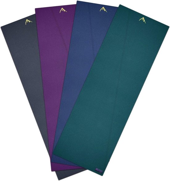 Extra Dikke & Brede Yogamat 198x66cm voor Yoga, Pilates, Fitness - Antislip met Draagriem van Merkloos