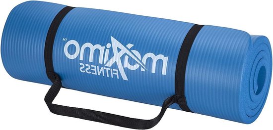 Extra Dikke Maximo Yogamat 12 mm 15 mm - Multifunctionele Oefenmat 183 cm x 60 cm - Antislip Pilates Mat voor Mannen en Vrouwen - Ideaal voor Planken Stretching. Yogamat van Maximo