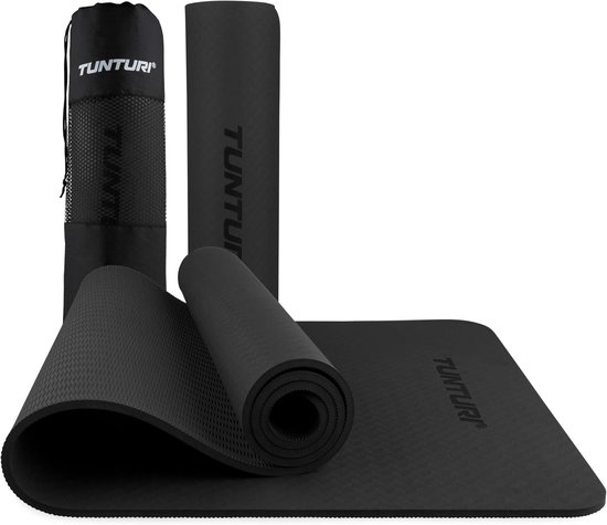 Extra Dikke Yoga en Pilates Mat - 8mm Trainingsmat met Draagtas en Antislip van Merkloos