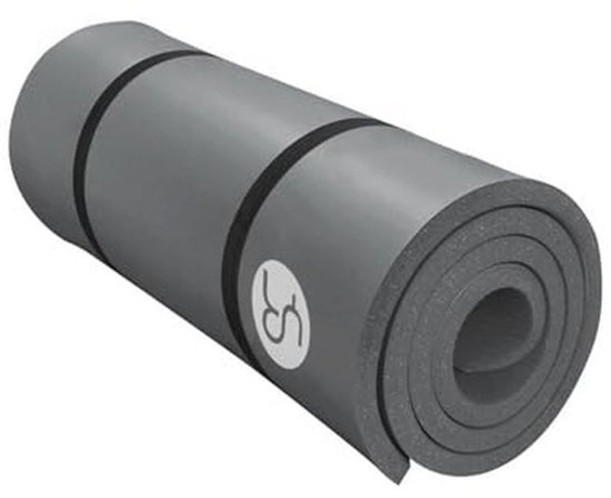 Extra Dikke Yoga Mat 195 x 61 x 2 cm - Antislip Fitnessmat voor Yoga, Gym en Pilates met Opbergtas van Merkloos