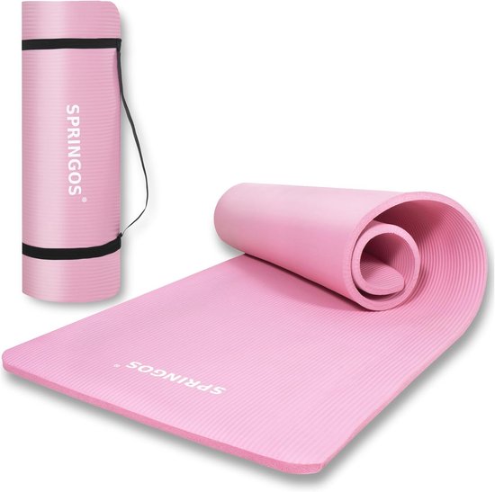 Extra Dikke Yogamat | 15 mm | Antislip en Duurzaam | Voor Yoga, Pilates en Fitness