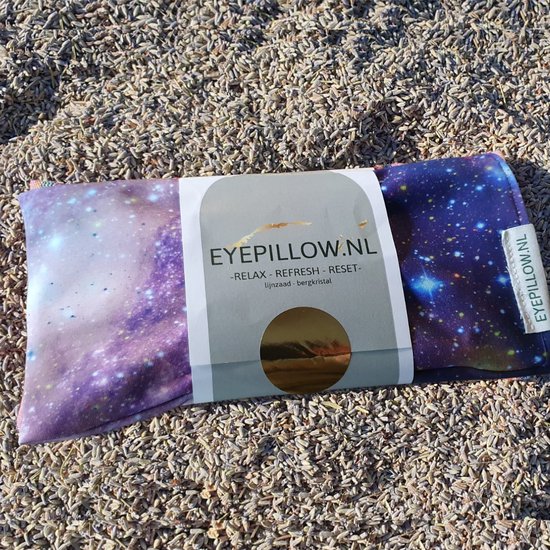 Eyepillow Cosmic bergkristal & roos van Yogi & Yogini