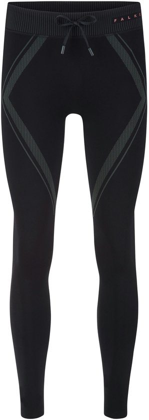 FALKE Running Warm vochtregulerend functioneel broek heren zwart - maat M van Merkloos