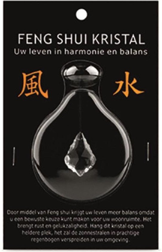 Feng shui raamhanger esdoornblad - 2 cm - transparant van FEN