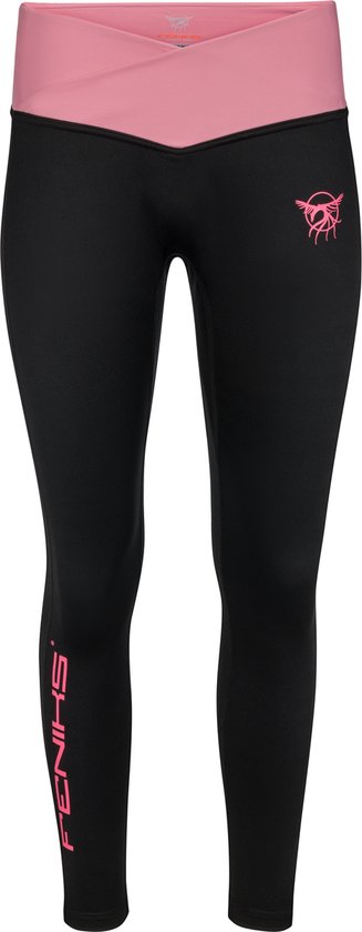 Feniks Sports wear - Sport legging met gekruiste taille - Rose van FEN
