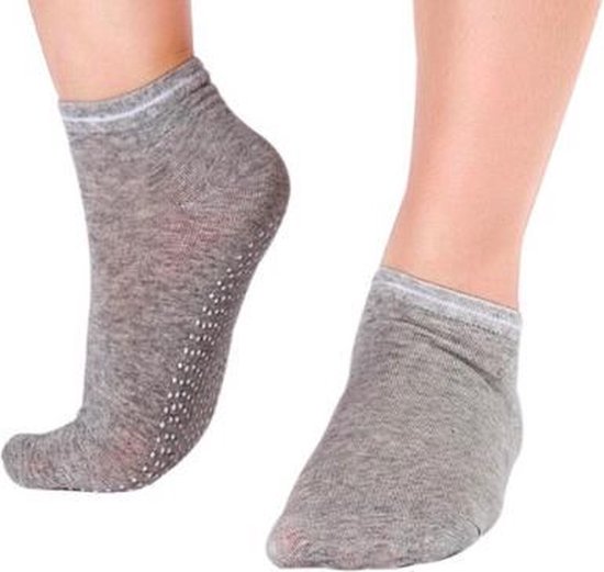 Finnacle - Anti-slip Sportsokken - Fitness / Yoga / Pilates - grijs