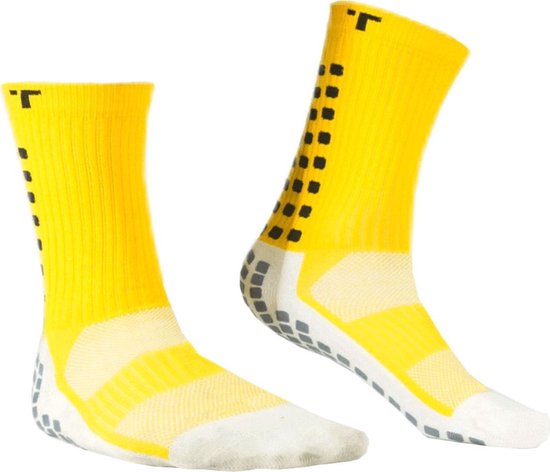 Finnacle - Gripsokken - Anti-slip - Geel - Sport - Ondersteunend - Maat 39/45 van Merkloos