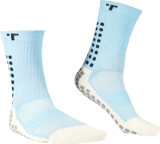 Finnacle - Gripsokken - Anti-slip - Sportsokken - Lichtblauw - 1 Paar - Ondersteuning - Maat 39/45 van Finnacle