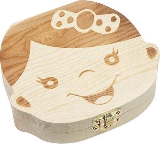 Finnacle - Tandendoos Meisje - Kraamcadeau - Melktanden - Herinneringen - Bewaren van Finnacle