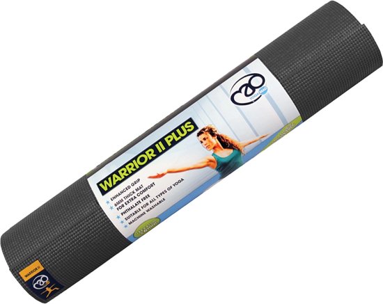 Fitness Mad - Warror II Plus - Fitness Mat - Grijs - 183 x 61 x 0.6 cm van Fitness Mad
