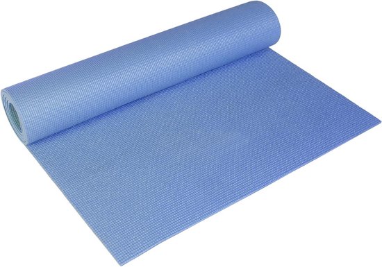 Fitness Yogamat - Oefenmat Pilatesmat - Comfortabel Trainen - Slipbestendig Oppervlak - 173 x 61 cm - Blauw