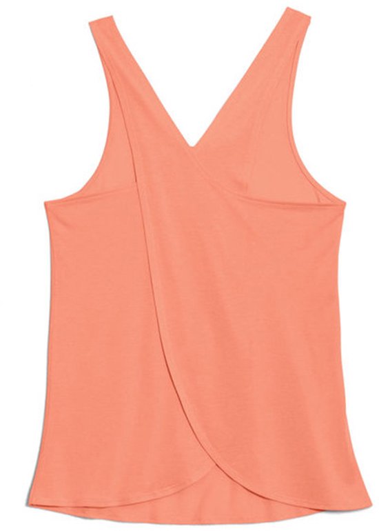 Fitnessvest voor dames, yogavest voor dames, los rugloos spiervest, racevest, zomerfitnessvest - roze van Merkloos