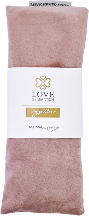 Fluwelen Oogkussen met Lavendel - Roze van Yoga Styles