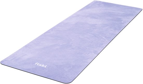 FLXBL Yoga Mat Anti Slip - Eco Yogamat met Antislip Toplaag - Lavender van FLXBL