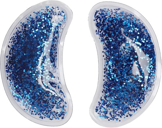 Gel Kompres - Oogmasker Therapi - Pijn Verlichten - Herbruikbaar Warm Koud - 38 gram - Blauw
