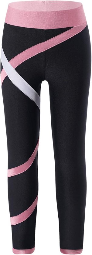 Girls Sportlegging voor Dansen en Fitness in Stijlvolle Kleuren