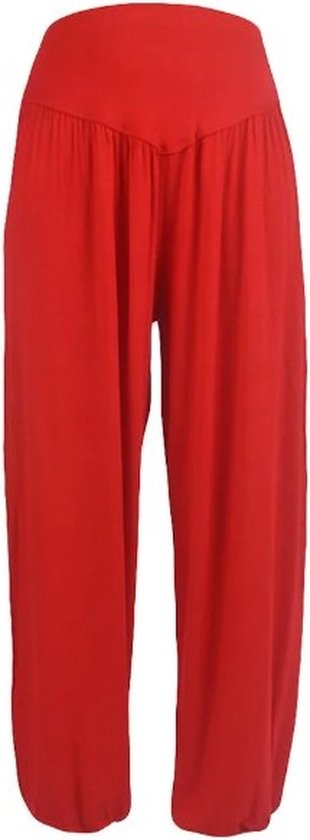Go Go Gadget - Harembroek - Harem Palts - Yogabroek - Losse Broek - Chillbroek - Harem - Chillpants - Maat XXL - Rood van Go Go Gadget