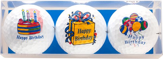 Golfballen - taart, balonnen, cadeau van Hema
