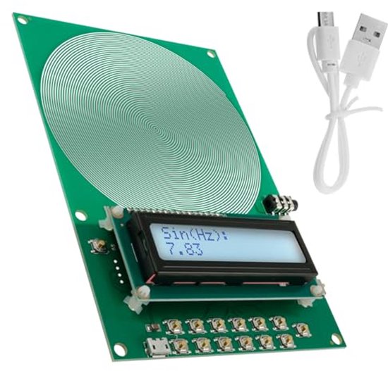 Golfgenerator voor ontspanning en slaap - Instelbare frequentie 0,1 - 30.000 Hz, Sinusgolf, 7,83 Hz van Merkloos