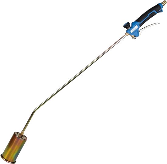 Goodivery® - Onkruidbrander - Vlamtemperatuur 1.850 °C - Branddiameter 60 MM - Inclusief 5 Meter Slang - Aansluiting 2 X 3/8 Inch Lks - Met 2 Vergrendelsleutels - 90 CM Buislengte - 1.850 KG van Goodivery