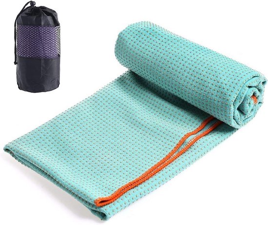 Goodivery ® Yoga Handdoek met Antislip Noppen voor Extra Grip en Comfort tijdens Oefeningen van Goodivery