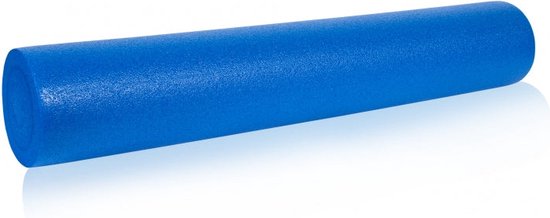 Gorilla Sports Pilates Rol - Fascia Rol - Foam Roller - 90 x 15 cm - Blauw
