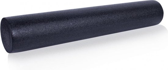 Gorilla Sports Pilates Rol - Fascia Rol - Foam Roller - 90 x 15 cm - Zwart van Gorilla Sports.