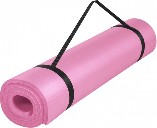 Gorilla Sports Roze - Yogamat Deluxe 190 x 60 x 1,5 cm van Gorilla Sports.