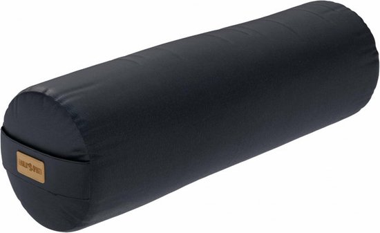 Gorilla Sports Yoga Bolster - Zwart - 65 x 20 cm - Yoga kussen - Rond van Gorilla Sports.