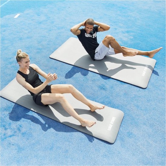 Gorilla Sports Yogamat Deluxe (190 x 100 x 1,5 cm) - Yoga Mat - rood van Gorilla Sports.