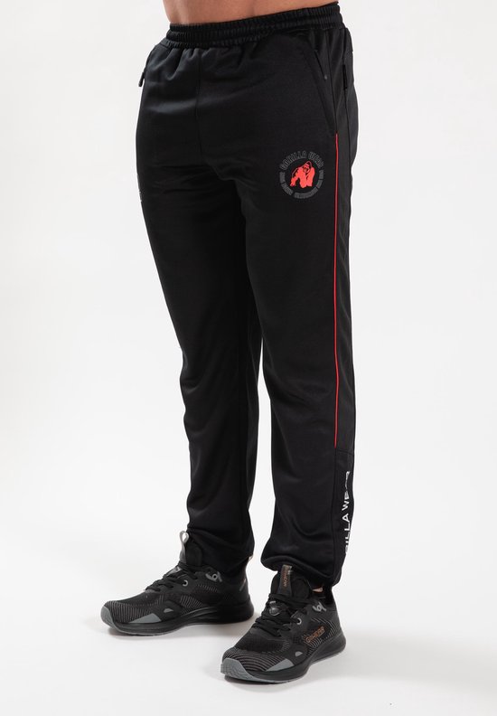 Gorilla Wear Broxton Track Pants - Zwart - 4XL van Merkloos