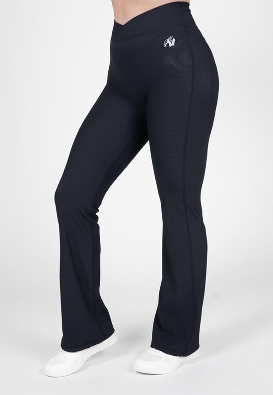 Gorilla Wear Carmen Flared Legging - Zwart - L van Gorilla Wear