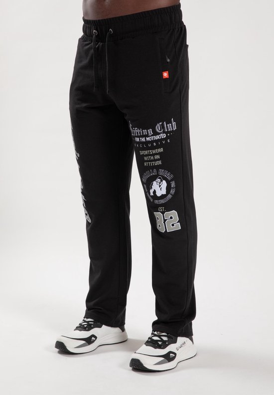 Gorilla Wear Colorado Joggingbroek - Zwart - 3XL van Merkloos