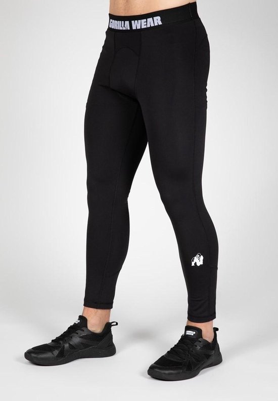 Gorilla Wear Columbus Tights - Zwart - 3XL van Gorilla Wear
